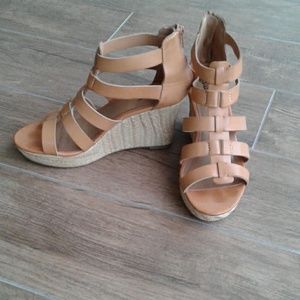 Wedge Cage Sandal